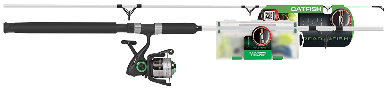 Ready 2 Fish Catfish Spin Rod and Reel Combo