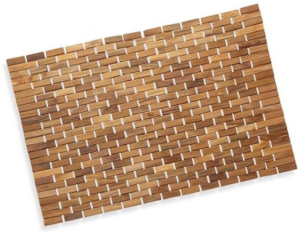 Precision Works Bamboo Bath Mats