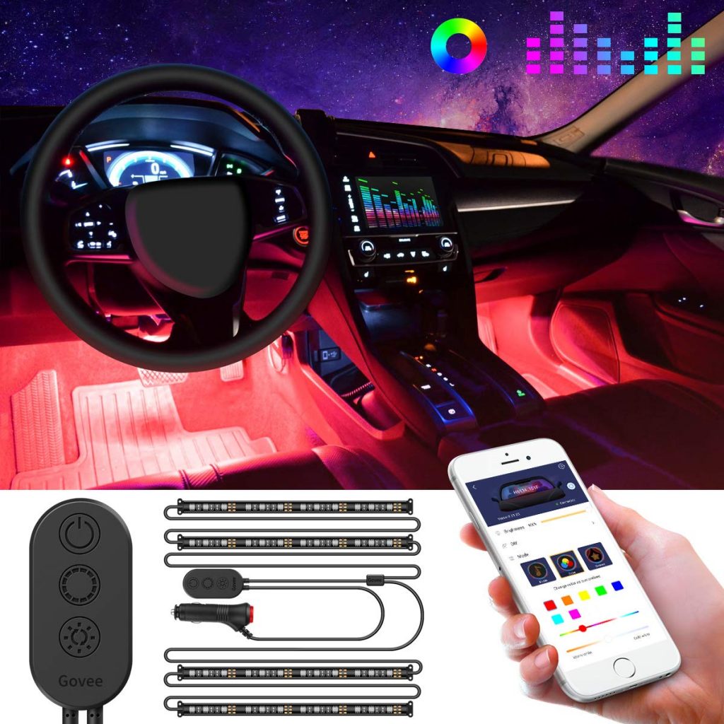8Pod Boat Interior Inside Lighting LED Kit Full Color Changing Glow Neon Strips