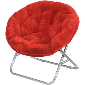 Top 10 Best Saucer Chairs In 2019 Mainstays Faux Fur Saucer Chair