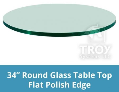 TroySys Round Glass Dining Tables