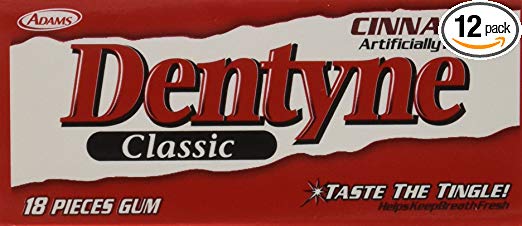 Dentyne Gum Without Aspartames