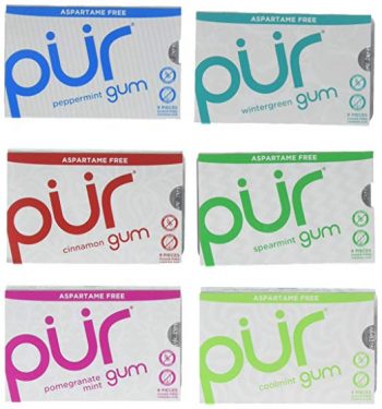 PUR Gum Without Aspartames