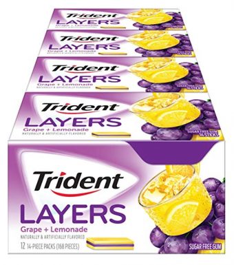 Trident Gum Without Aspartames