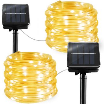 BBOUNDER Solar Rope lights