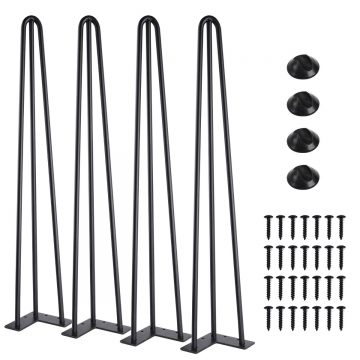 SMARTSTANDARD Metal Table Legs