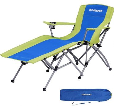 FUNDANGO Camping Chair with Footrests