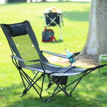 OUTDOOR LIVING SUNTIME Camping Chair with Footrests