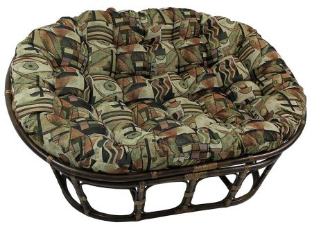 Blazing Needles Double Papasan Chairs