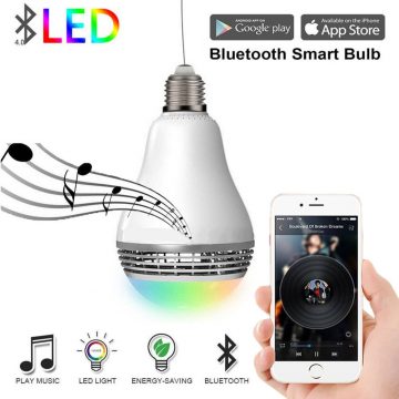 Dinlly Bluetooth Light Bulb Speakers