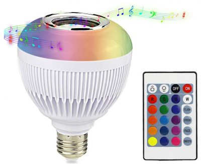 RAYWAY Bluetooth Light Bulb Speakers