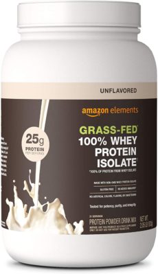 Amazon Elements Unflavored Protein Powders