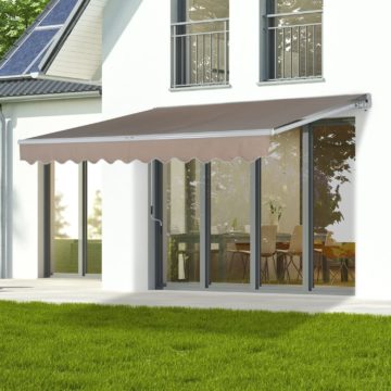 Creamy Retractable Awnings