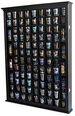 DisplayGifts Shot Glass Display Cases