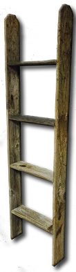 Old Farmhouse Wooden Step Ladders