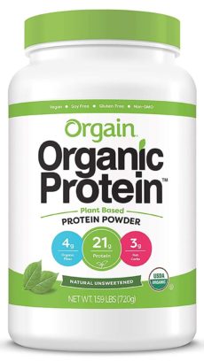 Orgain Unflavored Protein Powders