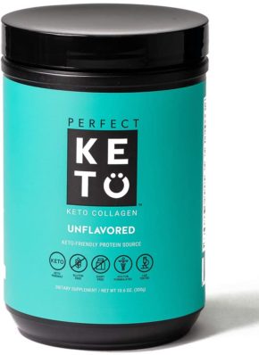 Perfect Keto Unflavored Protein Powders