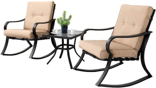 SOLAURA Outdoor Rocking Chairs