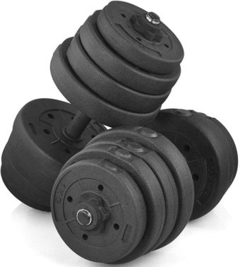 YAHEETECH Adjustable Dumbbells