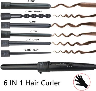 JMADENQSpiral Curling Irons