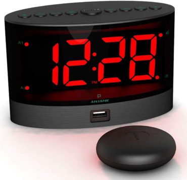 ANJANK Vibrating Alarm Clocks