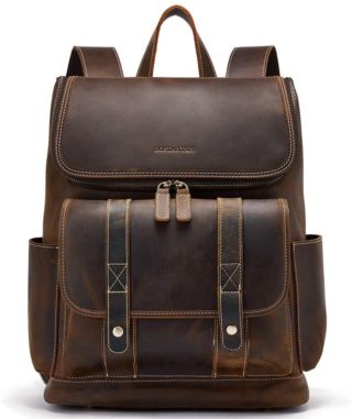 BOSTANTEN Leather Backpacks for men