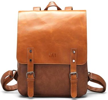 LXY Leather Backpacks for men