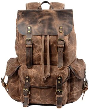 WUDON Leather Backpacks for men