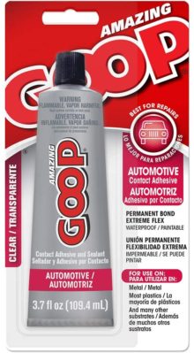 Amazing GOOP Leather Glue