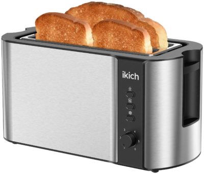 IKICH Long Slot Toasters