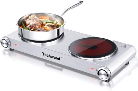 Techwood Double Hot Plates